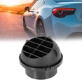 thumbnail image 2 of Unique Bargains 75mm Car Heater Ducting Warm Air Vent Outlet 360 Degrees Rotatable Black Plastic, 2 of 6