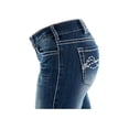 thumbnail image 3 of Cowgirl Tuff Western Denim Jeans Womens Edgy 33 Reg Med Wash JEDGYJ, 3 of 4