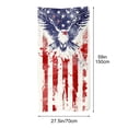 thumbnail image 5 of BZPIZ Beach Clearance Lightweight Thin Beach Towel Quick Dry Absorbent for Swimming Pool Camping Beach Accessories Large Easy Pack Travel Things for Vacation Essentials Independence Day Gift, 5 of 6