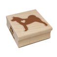 thumbnail image 1 of American Akita Dog with Heart Square Rubber Stamp Stamping Scrapbooking Crafting - Large 2.75in, 1 of 7