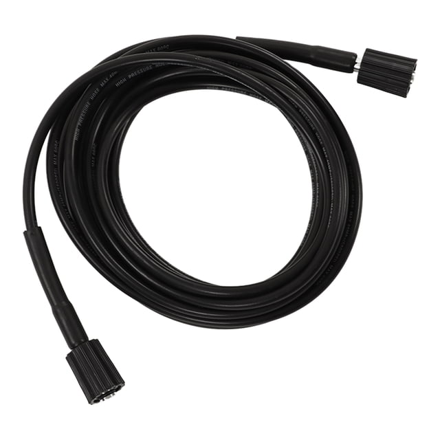 High Pressure Washer Hose, Quick Connect Plugs, Replacement Part, 9m Total Length, Weather and Abrasion Resistant, PVC and Rubber Material, Suitable for High Pressure Connections