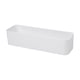 thumbnail image 2 of Organizador de pared blanco | Plástico ABS duradero para cocina y baño | Almacenamiento vertical que ahorra espacio para controles remotos, papelería y artículos pequeños, 2 of 6