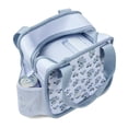 thumbnail image 3 of Ello Floral Hydrangeas Insulated Neoprene Lunch Tote with Zipper, Blue, 3 of 6
