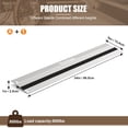thumbnail image 7 of Nuvium 1" Rise Threshold Ramp, Aluminum Door Entry Ramp for Wheelchairs, 800lbs Load Capacity, Adjustable Temporary or Permanent Ramps for Scooters, Walkers, Canes, Crutches, 7 of 7