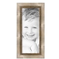 thumbnail image 2 of ArtToFrames 8" x 20" Antique Silver Picture Frame, 8x20 inch Silver Wood Poster Frame (WOM-4944), 1 Pack, 2 of 7