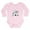 Petal Pink, variant on CafePress - Spitz Cutiepie Long Sleeve Infant Bodysuit - Long Sleeve Cotton Baby Bodysuit