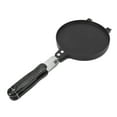 thumbnail image 1 of Egg Roll Press Pan Stick Proof Aluminum Stove Top Tortilla Press with Handle 6.8 Inch, 1 of 7