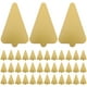 thumbnail image 1 of 50 bases triangulares para tartas, de cartón dorado, desechables, para mousse, pizza, decoración de tartas y catering para fiestas, 1 of 7