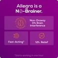 thumbnail image 6 of Allegra Adult 12-Hour Allergy Relief Tablets, Non-Drowsy Indoor and Outdoor Allergy Medicine, 60 mg Fexofenadine HCI Antihistamine Pill, 24-Count, 6 of 9