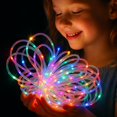 thumbnail image 3 of Luces LED en forma de cuerda HAHOME, 20 m, 200 LED, 16 que cambian de color, 3 of 9