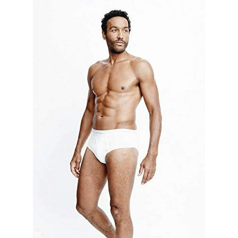 Jockey Men's Underwear Staycool Brief - 4 Pack, White, L