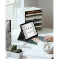 thumbnail image 3 of CHESONA For iPad 10th Generation Case with Keyboard (10.9", 2022), 7 Color Backlight, Multi-Touch Trackpad, Flip Stand Case with Pencil Holder, 2 Bluetooth Channels for iPad 10th, 3 of 9