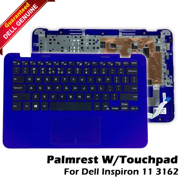 Dell Inspiron 11-3162 Laptop Palmrest Touchpad W Keyboard Blue NIE05 DRTK1 5FN3M 05FN3M CN-05FN3M - New