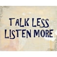 thumbnail image 2 of Allen, Kimberly 18x15 Black Ornate Wood Framed with Double Matting Museum Art Print Titled - Talk Less, 2 of 4