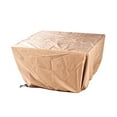 thumbnail image 2 of Aluminum 42-in Square Propane Fire Table with Beads, Covers and Lid, 2 of 3