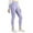 157#Light Purple, variant on Women's Leggings Quick Drying Casual Workout No Front Seam Yoga Pants Camel S