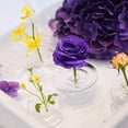 thumbnail image 3 of Dserhfy 10/20/30Pcs Floating Floral Arrangement Holder Clear Floating Flower Display Stand Hydroponics Water Planting Flower Bowl Stem Holder Decoration, 3 of 8