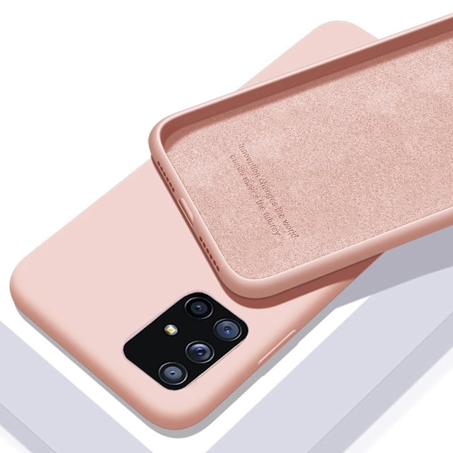 Funda para Samsung Galaxy A50 A51 A70 A71 S20 S21 S10E S10 Plus Note 8 9 S9 S8 Coque, funda blanda de silicona líquida Original de lujo Tan Jianjun unisex
