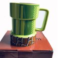 thumbnail image 4 of Yuarrent Súper taza de café, té, agua, alcantarillado, tazas de cerámica, contenedor de desayuno, taza de píxel, restaurante, oficina, tazas de té, Juegos de servir café y té Taza de cerámica Yuarrent HA081192-01, 4 of 6