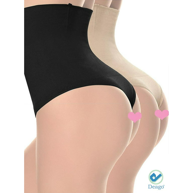 Women High Waist Butt Lifter Body Shaper Tummy Control Thong Bodysuit  G-String