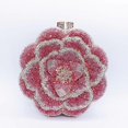 thumbnail image 3 of StyleSack Flower Rhinestone Clutch for Women - Sparkling Phone Fit Evening Purse, Diamond Party Shoulder Bling Bag, 3 of 3
