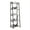Natural+Black#592, variant on Display Shelves, Oak and Sandy Black Rectangle Wall Shelf, Natural+Black Shelving Units,Wood+Metal Wooden Display Shelves, Furniture Primary Living Space Display, Shelving & Etageres Oak and Sandy Bl