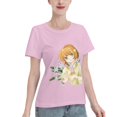thumbnail image 2 of Women's Basic Short Sleeve T-Shirt Cardinal Girl Sakura, 2 of 6