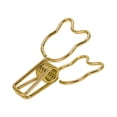 thumbnail image 3 of Binder Clip, Convenient Paper Clamps Long Tail 100pcs  For Certificates For Documents Gold,Silver, 3 of 8