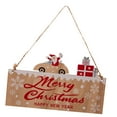 thumbnail image 2 of Joyeux Noël Panneau de Porte avant Fournitures de Fête Plaque Suspendue de Noël B, 2 of 9