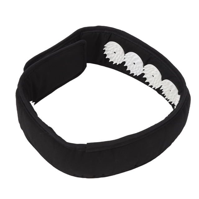 Diadema de masaje de acupresión para aliviar el estrés muscular y reducir el dolor, correa de acupuntura portátil