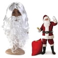 thumbnail image 2 of Papá Noel Cabello Papá Noel Barba Blanco Papá Noel Conjunto De Pan Largo Accesorio De Navidad Accesorios De Disfraces De Papá Noel Para Adultos Cateissary AP005912-00, 2 of 6