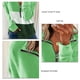thumbnail image 4 of Sudadera con Solapa y Media Cremallera para Mujer, Jersey Suelto Informal de Manga Larga para Uso Diario, Verde L, 4 of 5