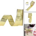 thumbnail image 4 of segolike 10 Yards(25mm) Ribbon DIY Supplies Gift Wrapping Packaging Ribbon Decor Gold, 4 of 9
