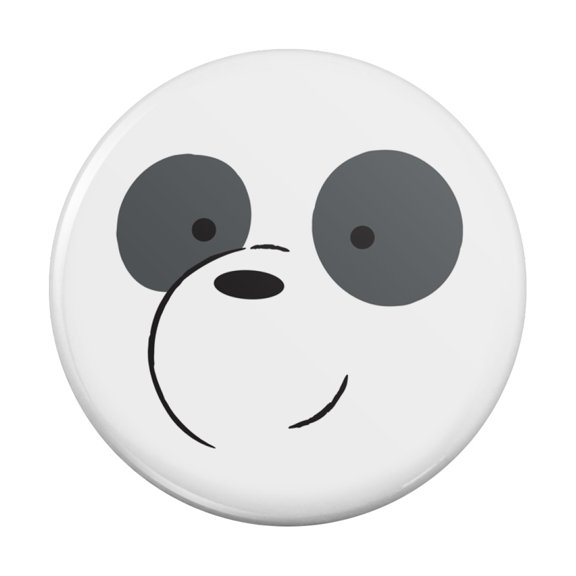We Bare Bears Panda Pinback Button Pin