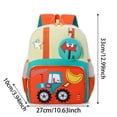 thumbnail image 2 of TGPMGRZ Cartoon School Backpack Lightweight Travel Daypack with Adjustable Shoulder Straps Back to School (Blue), 2 of 6