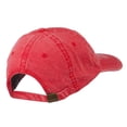 thumbnail image 4 of Hawaii State Map Embroidered Washed Cap - Red OSFM, 4 of 5
