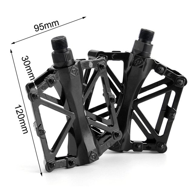 Pedales De Bicicleta Con Rodamiento De Aleación De Aluminio Antideslizante Ligero Pedal De Bicicleta Para Carretera Mtb Accesorios De Ciclismo Al Aire Libre 2 Uds Guardurnaity OD008535-00