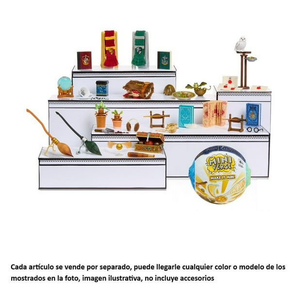 Figura Minicoleccionable Miniverse Creaciones Mini Harry Potter Hogwarts artículo sorpresa