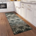 thumbnail image 2 of Addison Rugs Indoor/ Outdoor Addison Bravado Modern Chevron Washable Area Rug 2' x 7'6" - Shadow, 2 of 8