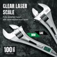 thumbnail image 3 of Juego de llaves ajustables SK, 3 piezas, 15 cm, 20 cm, 25 cm, acero Cr-V, 3 of 9