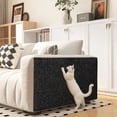 thumbnail image 4 of Couch Protector from Cat Claws Trimmable Self-Adhesive Cats Claws Scratch Pads, 11.8x11.8" Cat DIY Climbing Cats Scratch Mat Tree Replacement Indoor (S), 4 of 5