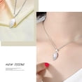 thumbnail image 4 of Collares con colgante de dos almas y un corazón para pareja, collar con imán creativo de piedra de los deseos para parejas, collar con diseño de corazón de oro plateado, 4 of 5