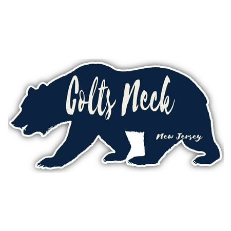 

Colts Neck New Jersey Souvenir 3x1.5-Inch Fridge Magnet Bear Design