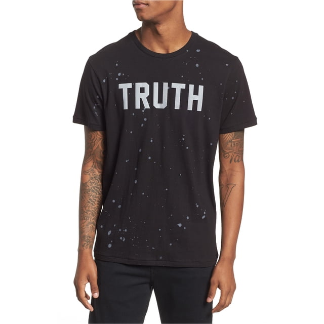 Camiseta Gráfica negra Elevenparis Hombre Truth