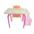 thumbnail image 2 of Pupitre Escolar Infantil Feriand  Con Canastilla Chicle, 2 of 4