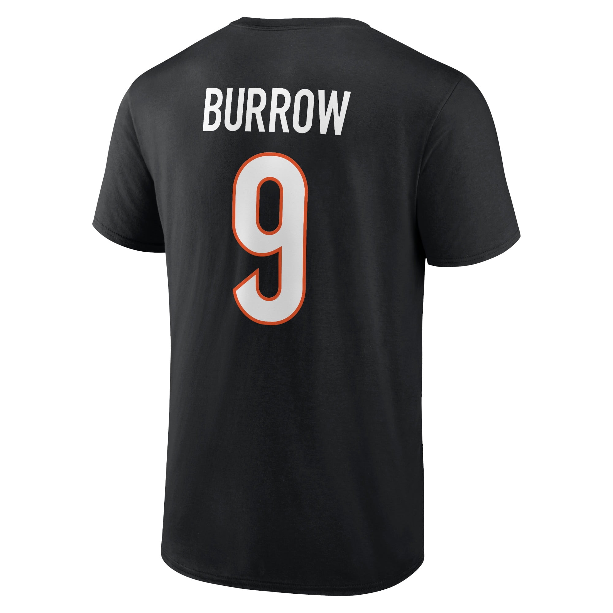 NFL Joe Burrow Cincinnati Bengals Mens Name & Number Short Sleeve Tee