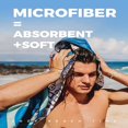 thumbnail image 3 of Microfiber Beach Towels Fast Drying Extra Large 71” x 32” Sand Free Super Lightweight, 3 of 7