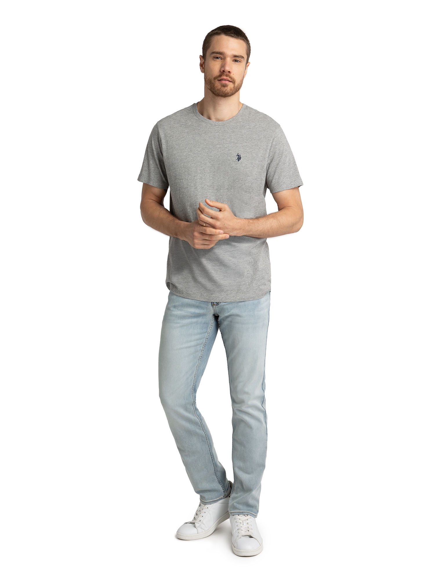 U.S. Polo Assn. Men's Basic Short Sleeve Crew T-Shirt