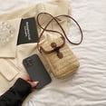 thumbnail image 4 of Bolsa De Hombro Bolsos cruzados para mujer, bolsos de mensajero tejidos a la moda, bolso bohemio elegante hecho a mano Likrtyny Para Estrenar, 4 of 9