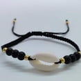 thumbnail image 1 of Granjero Gordo Pulsera tejida con conchas para mujer, tobillera bohemia, joyería para pies de playa para fiesta (estilo J), 1 of 5